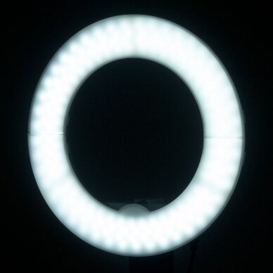Profesionali lempa makiažo meistrams RING LIGHT 12" 35W LED, baltos spalvos 10