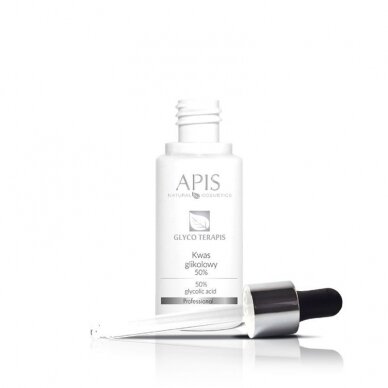 APIS glikolio rūgštis 50%, 30 ml APIS glikolio rūgštis 50%, 30 ml