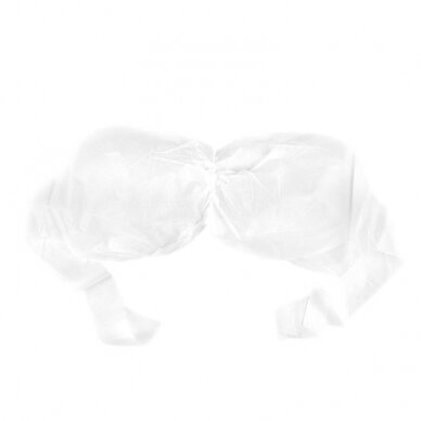 Disposable women's bras for procedures, 10 pcs. (white) Disposable women's bras for procedures, 10 pcs. (white)