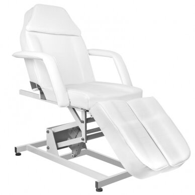 Профессиональное электрическое кресло для педикюра AZZURRO 673AS, белое (1 мотор)