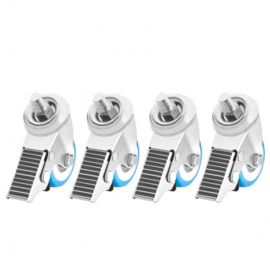 Set of furniture casters BASIC 6