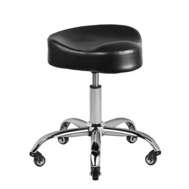Professional black master's chair GABBIANO A450, black color