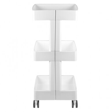Professional cosmetology trolley 084, white 1