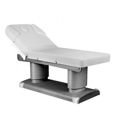 Profesionali elektrinė masažo ir SPA  kušėtė-lova su šildymo funkcija SPA AZZURRO 838 (4 varikliai), pilkos spalvos