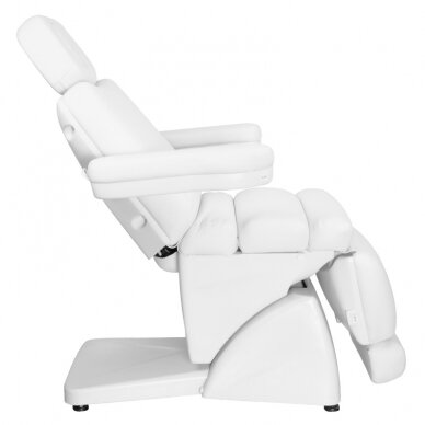 Profesionali elektrinė kosmetologinė lova-kėdė-gultas AZZURRO 878, baltos spalvos (5 varikliai) 6
