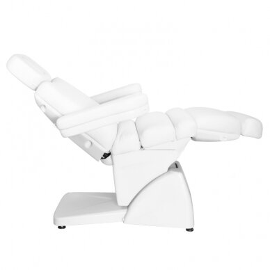 Profesionali elektrinė kosmetologinė lova-kėdė-gultas AZZURRO 878, baltos spalvos (5 varikliai) 7