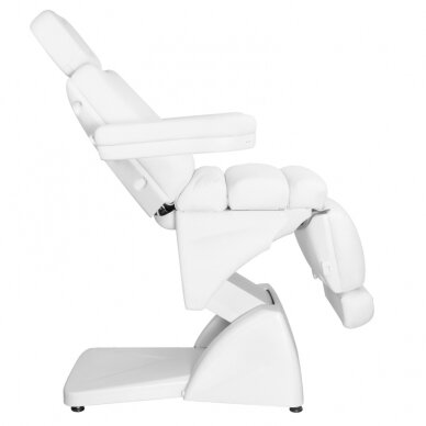 Profesionali elektrinė kosmetologinė lova-kėdė-gultas AZZURRO 878, baltos spalvos (5 varikliai) 8