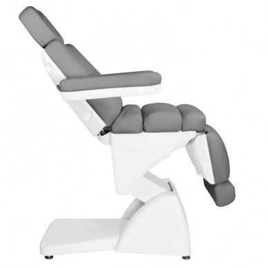 Профессиональное кресло косметологическое электрическое AZZURRO 878, серый (5 моторов) 10