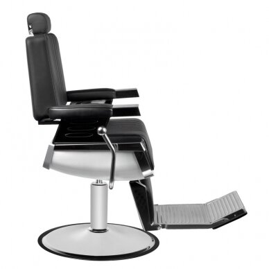 Профессиональное парикмахерское кресло для барбершопа HAIR SYSTEM ROYAL X, черного цвета 1