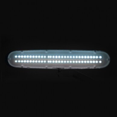 Profesionali kosmetologinė LED lempa ELEGANTE 801-S, baltos spalvos (su stovu)