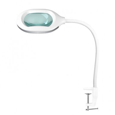 Profesionali LED lempa-lupa ELEGANTE 6029 60 LED SMD 5D, baltos spalvos