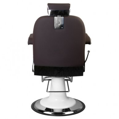 Professional barbers and beauty salons haircut chair GABBIANO AMADEO, brown color 2