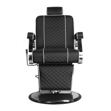 Professional barbers and beauty salons haircut chair GABBIANO PAULO, black color 3