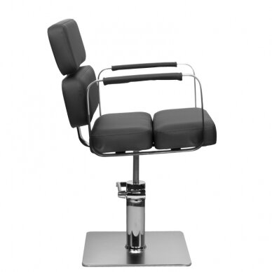Professional hairdressing chair PORTO, black 2