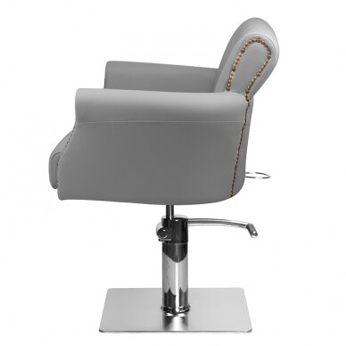 Professional hairdressing chair HAIR SYSTEM BER 8541, grey 4 Professional hairdressing chair HAIR SYSTEM BER 8541, grey 4
