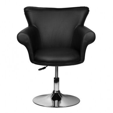 Professional hairdressing chair GRACIJA, black color 1