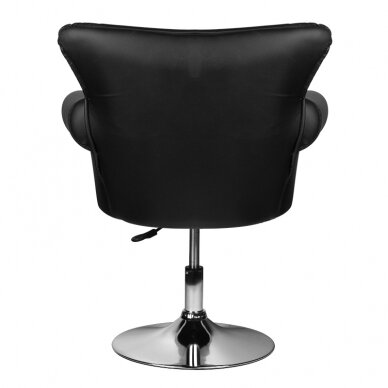 Professional hairdressing chair GRACIJA, black color 2