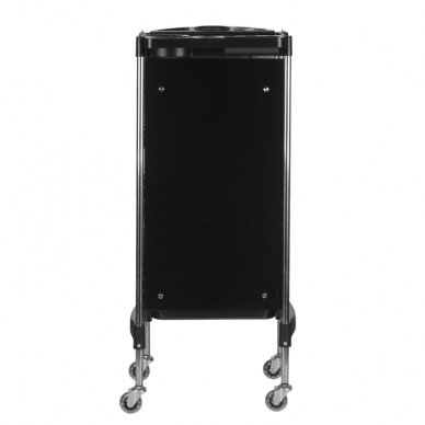 Professional hairdresser's trolley GABBIANO FX11-2, black color 2