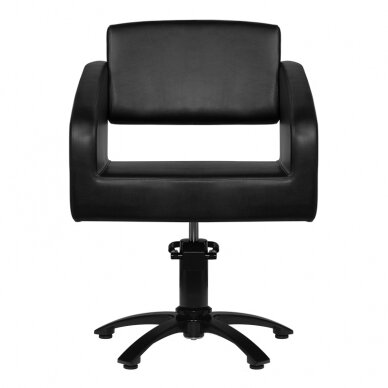 Profesionali kirpyklos kėdė BERGEN, juodos spalvos 2