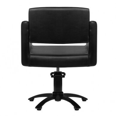 Profesionali kirpyklos kėdė BERGEN, juodos spalvos 3