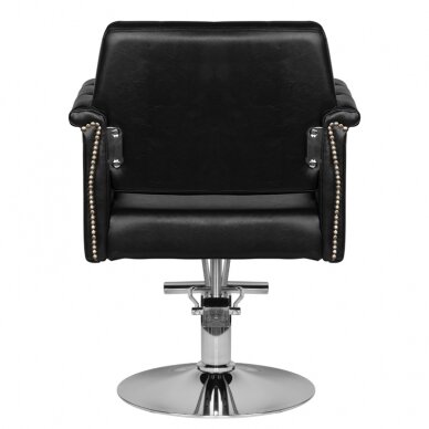 Профессиональное парикмахерское кресло HAIR SYSTEM HS48, черного цвета 2
