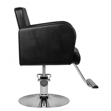 Профессиональное парикмахерское кресло HAIR SYSTEM HS92, черного цвета 3