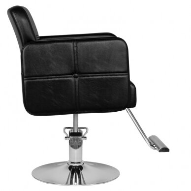 Professional hairdressing chair HAIR SYSTEM HS10, black color 3