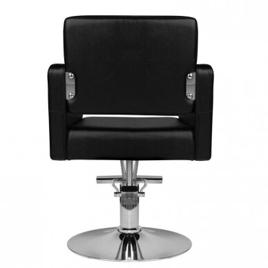 Профессиональное парикмахерское кресло HAIR SYSTEM HS40, чёрного цвета 6