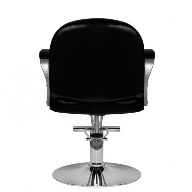 Профессиональное парикмахерское кресло HAIR SYSTEM HS00, чёрного цвета 2