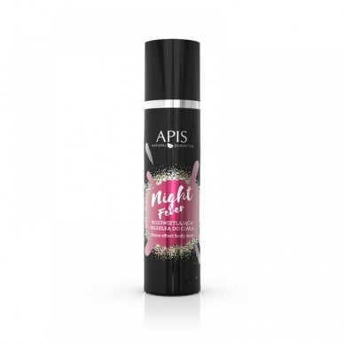 APIS BODY MIST NIGHT FEVER moisturizing body mist with hyaluronic acids, 150 ml