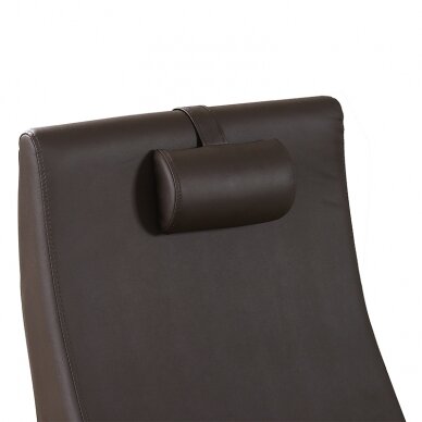 Профессиональное электрическое подологическое SPA кресло для процедур педикюра AZZURRO 016, коричневого цвета 2
