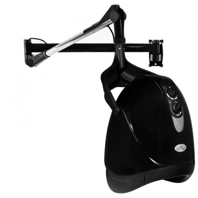 Профессиональный установленный фен для парикмахерских GABBIANO HOOD DX-201W, черного цвета 2