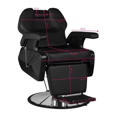 Professional barbers and beauty salons haircut chair HAIR SYSTEM NEW YORK 5
