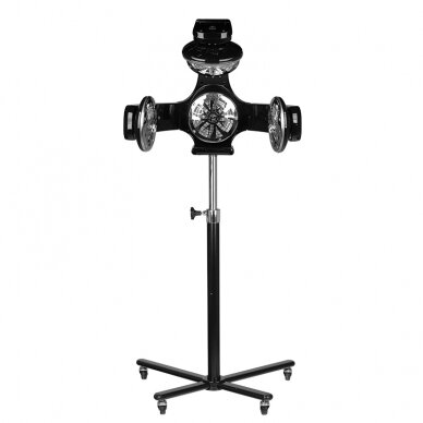 Professional infrazone for hairdressers and beauty salons GABBIANO 868-1 with stand, black color Professional infrazone for hairdressers and beauty salons GABBIANO 868-1 with stand, black color