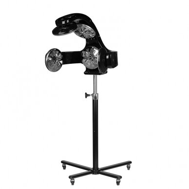 Professional infrazone for hairdressers and beauty salons GABBIANO 868-1 with stand, black color 3