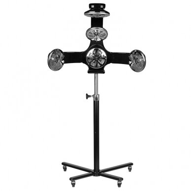 Professional infrazone for hairdressers and beauty salons GABBIANO 868-1 with stand, black color 4