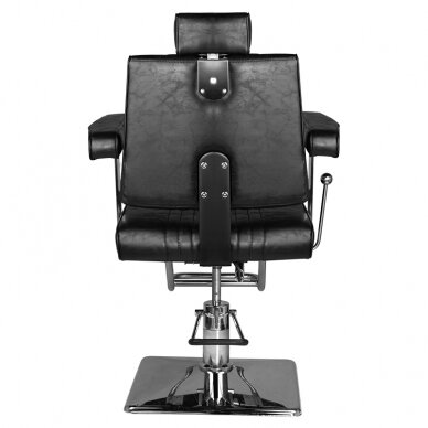 Profesionali barberio kėdė kirpykloms ir grožio salonams SM185, juoda 3