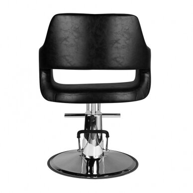 Профессиональное парикмахерское кресло HAIR SYSTEM SM339, черного цвета 2