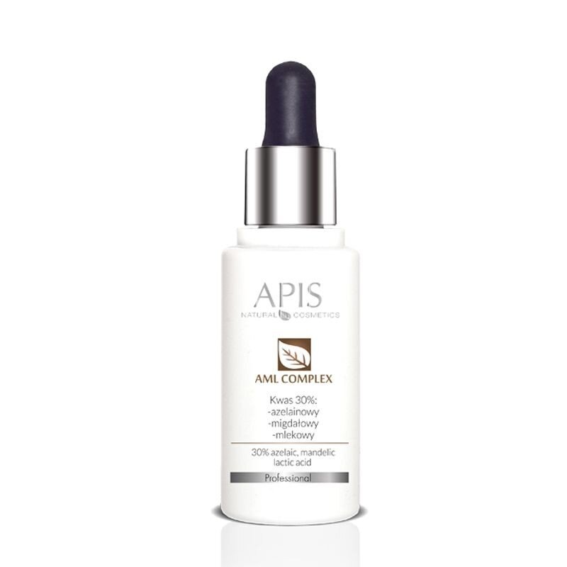 APIS PROFESSIONAL AML COMPLEX кислотный комплекс 30% (азелаин + миндаль + молоко), 30 мл.