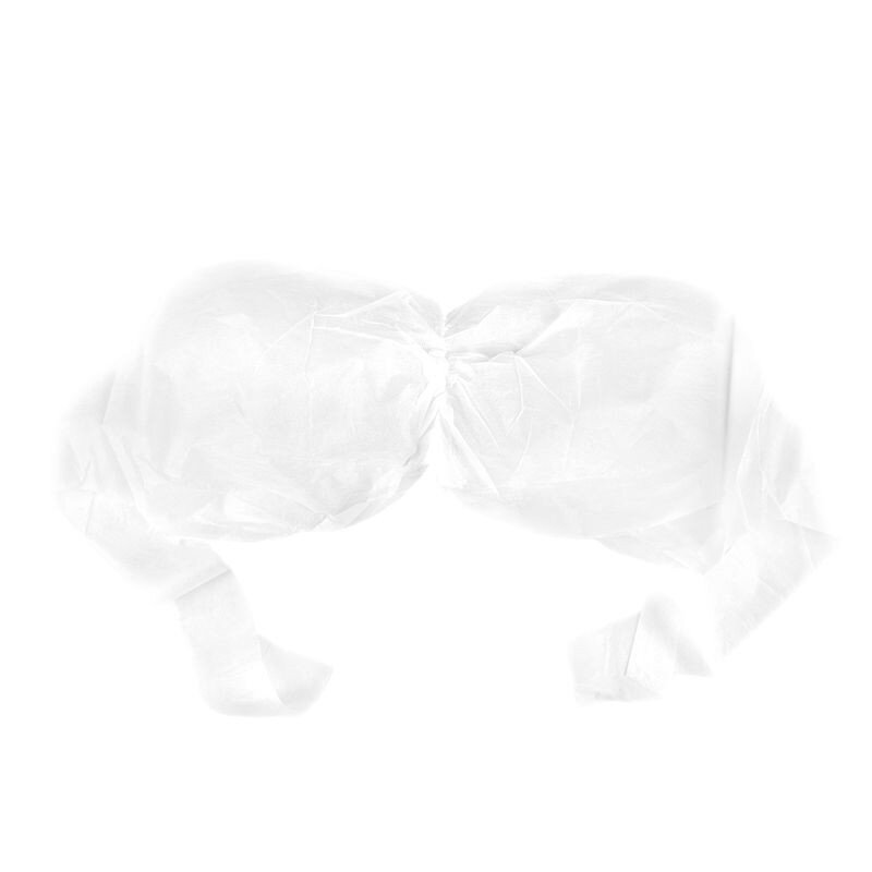 Disposable women's bras for procedures, 10 pcs. (white)
