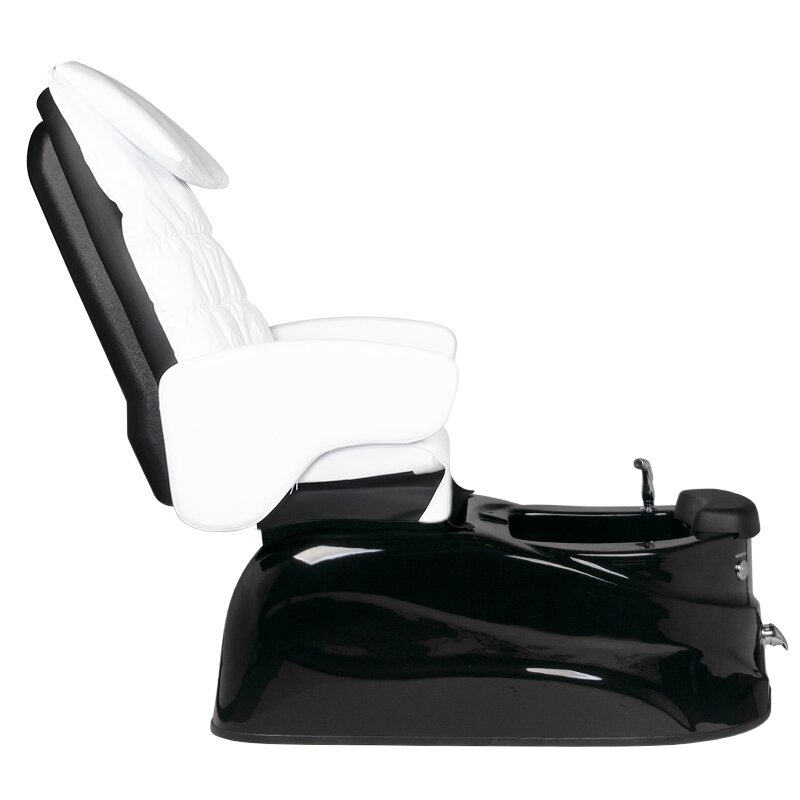 Professional electric podiatry chair for pedicure procedures with massage function SPA AS-122, black-white 2 Professional electric podiatry chair for pedicure procedures with massage function SPA AS-122, black-white 2