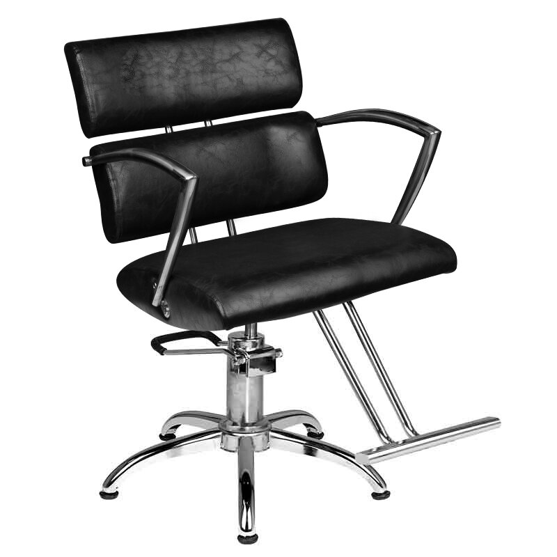 Professional haircut chair HAIR SYSTEM SM362-1, black color Professional haircut chair HAIR SYSTEM SM362-1, black color