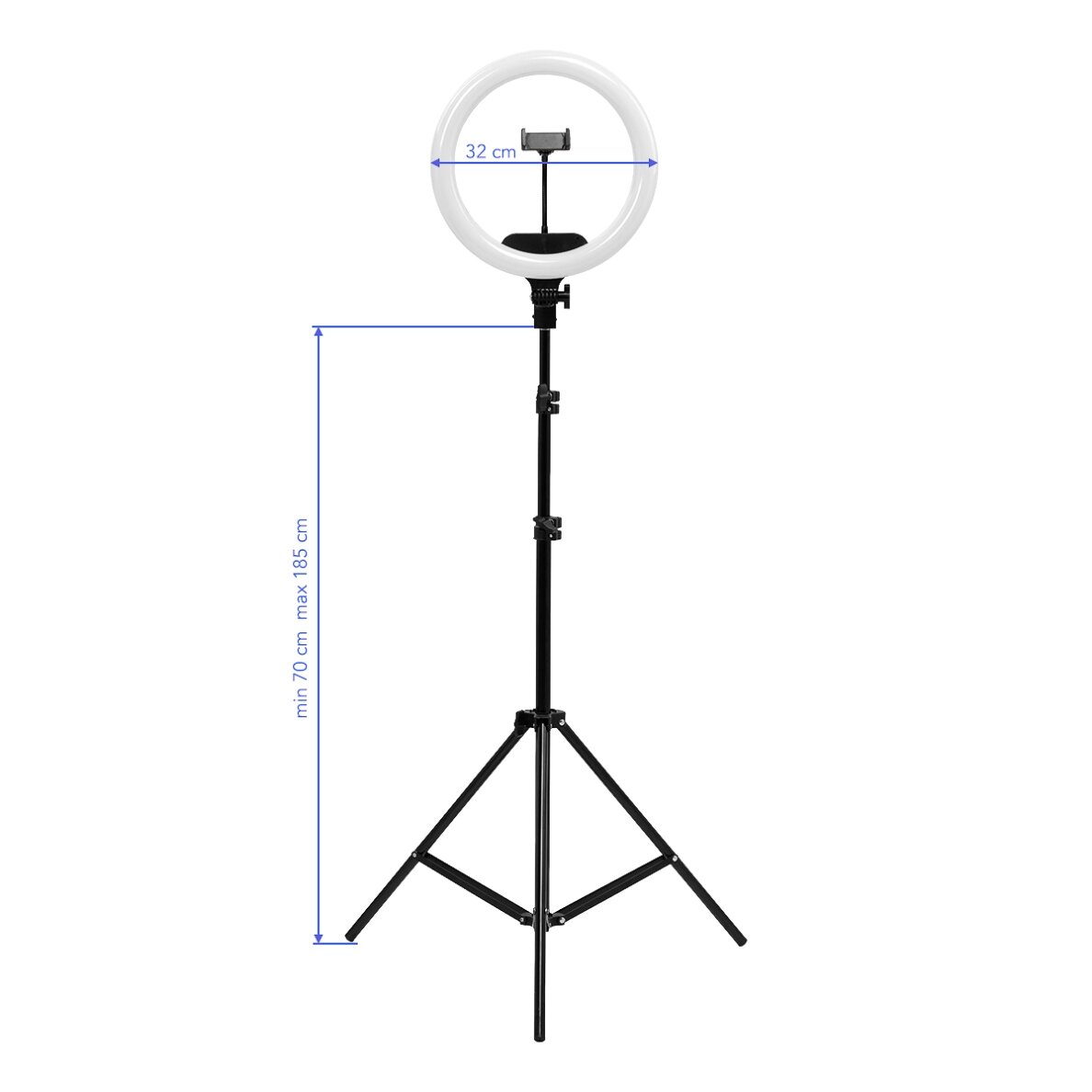 Professional makeup lamp RING LIGHT 13"" LED with stand, 36W 15 Professional makeup lamp RING LIGHT 13"" LED with stand, 36W 15