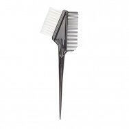 Comb-brush for dyeing strands
