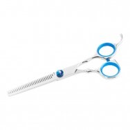 Professional hairdressing filleting scissors SNIPPEX SILVER 6.0