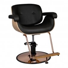 Профессиональное парикмахерское кресло VENICE, чёрного цвета