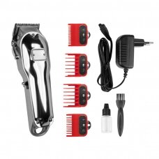 Professional hair clipper KESSNER-2020A, silver color