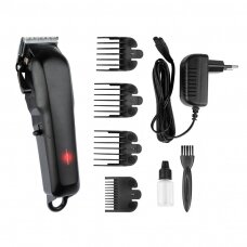 Professional wireless hair clipper KESSNER 699 PLUS, black color
