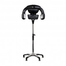 Professional hairdressing infrazone GABBIANO Y-707 with stand, black color