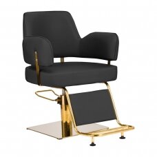 Professional hairdressing chair GABBIANO LINZ, black-gold